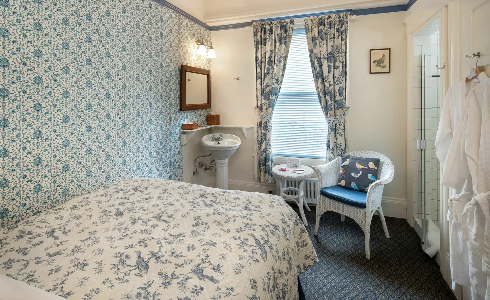 Full Room with Shower and Sink, view 3
